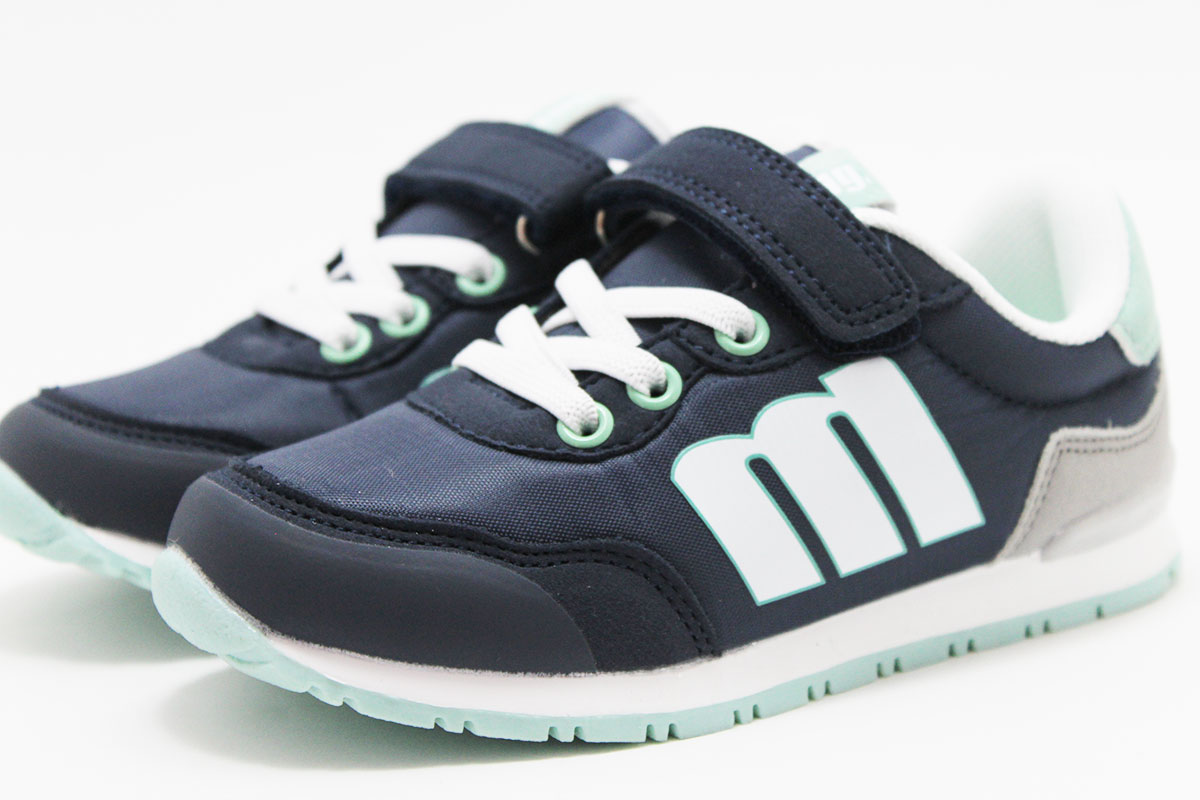 Deportivos azul aguamarina niños Mustang - Imagen 3