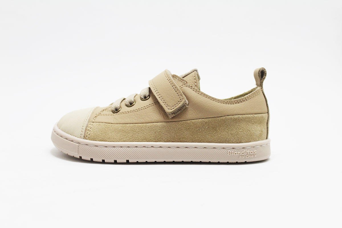 Deportivos Ancla beige cordones elásticos Blanditos - Imagen 3