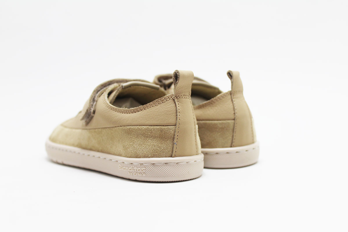 Deportivos Ancla beige cordones elásticos Blanditos - Imagen 5