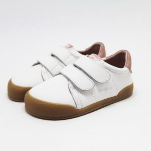 Deportivos Blanditos blanco rosa modelo Londres