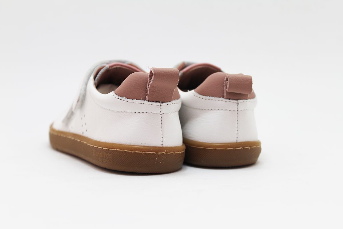 Deportivo Blanditos by Crios blanco rosa suela caramelo - Imagen 8