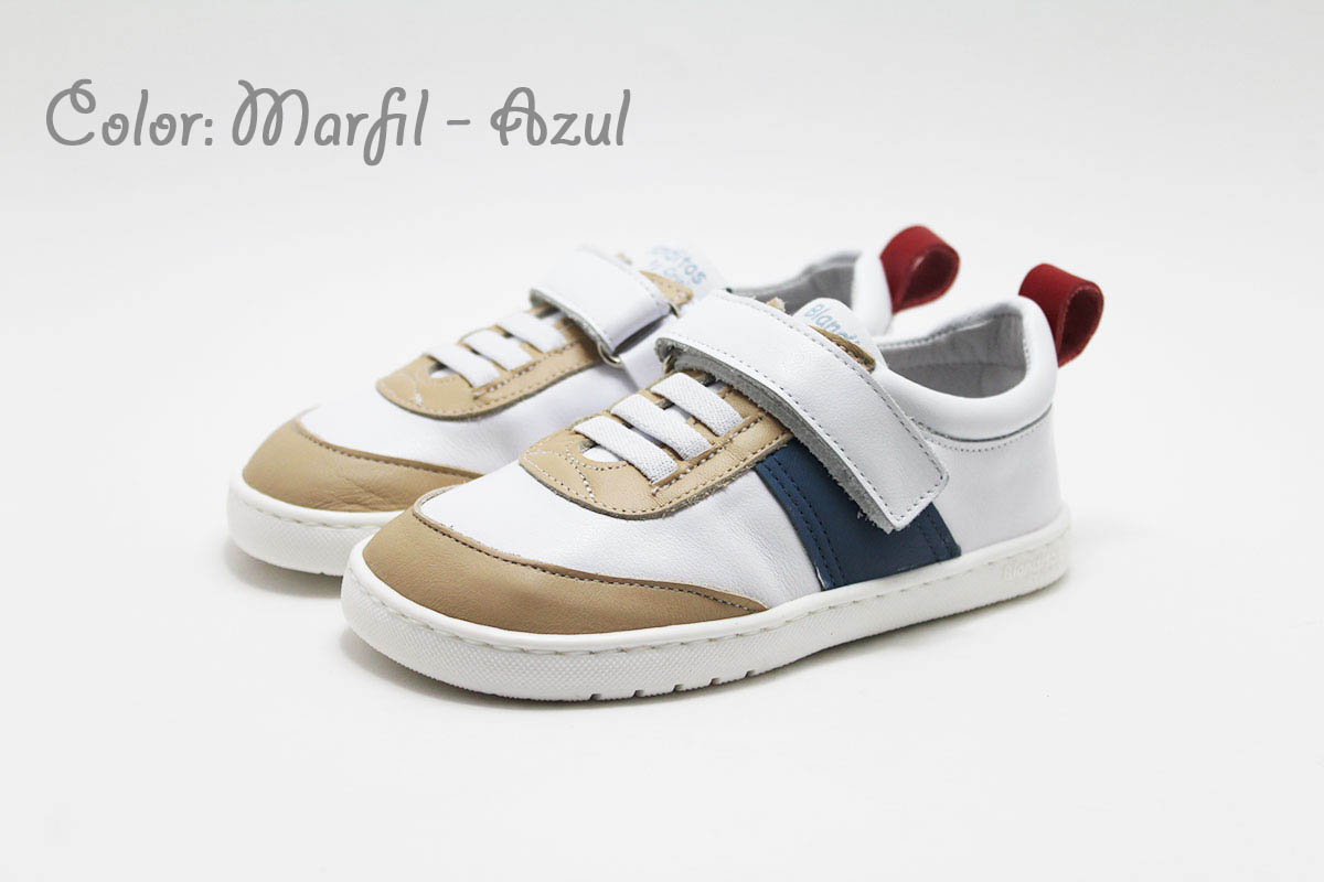 Deportivos blanco multicolor Blanditos by crios - Imagen 3