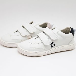 Deportivos blanco Piruflex niño niña