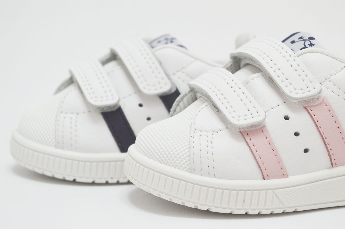 Zapatillas deporte niños colegio rayas laterales Titanitos - Imagen 3