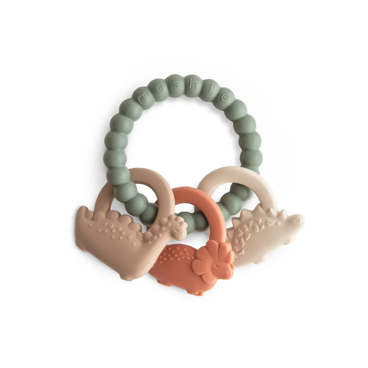 Mordedor silicona Ring Dino- MUSHIE - Imagen 2