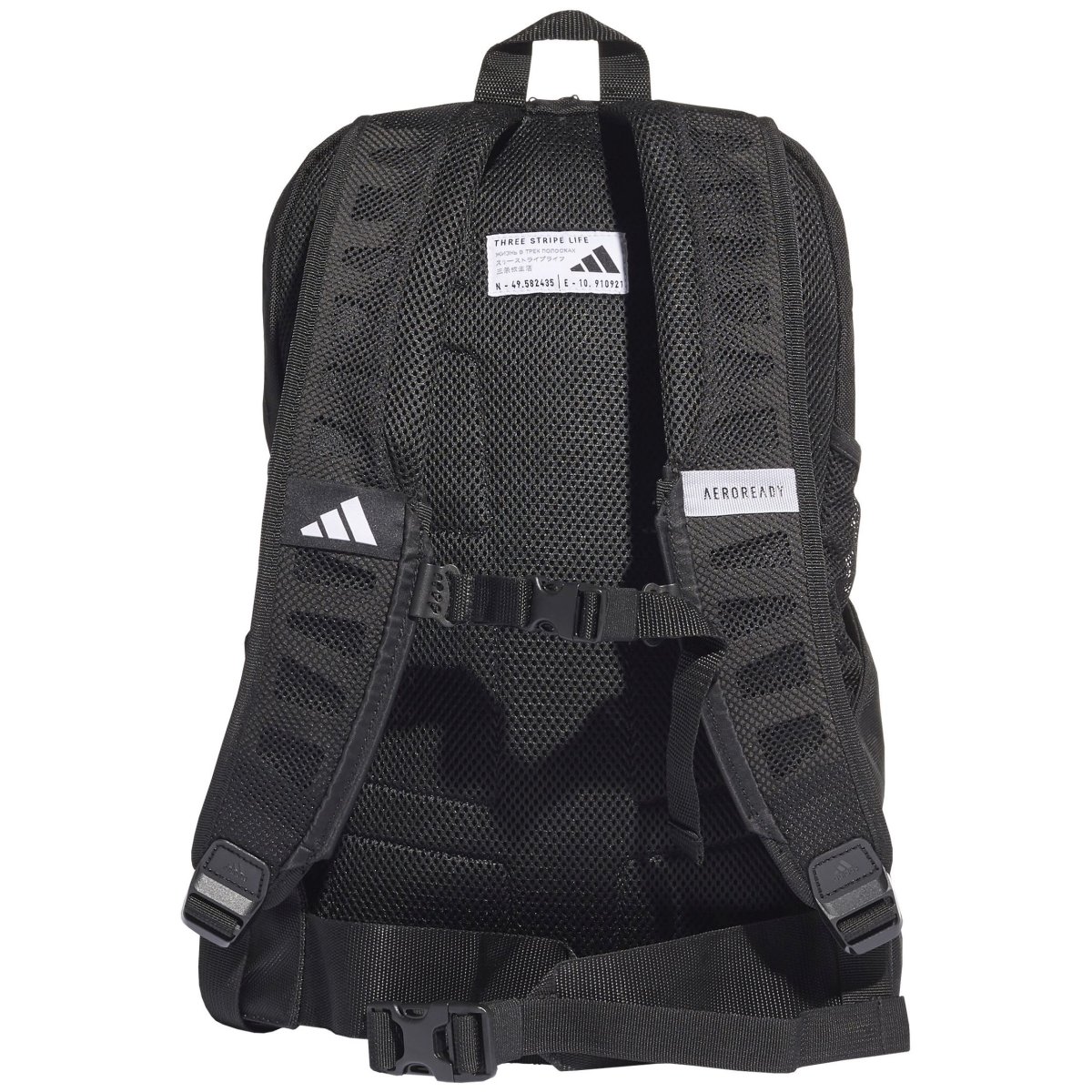 BOLSA PARKHOOD AEROREADY COLOR BLACK/BLACK/SOLAR RED - Imagen 3