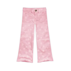 Pantalones FLARE DENIM PANTS DAISIES PRINT - SPROET & SPROUT