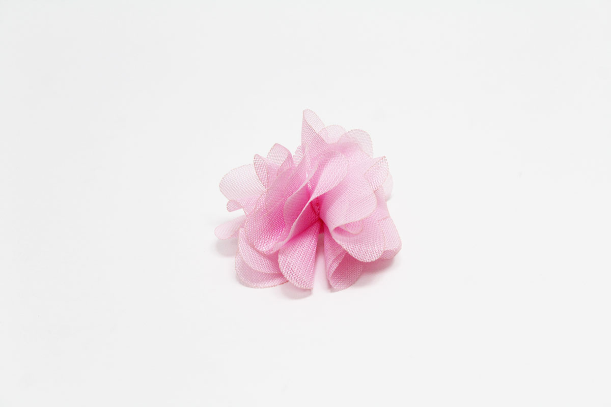 Flor tul quita y pon elástico correa - Imagen 7