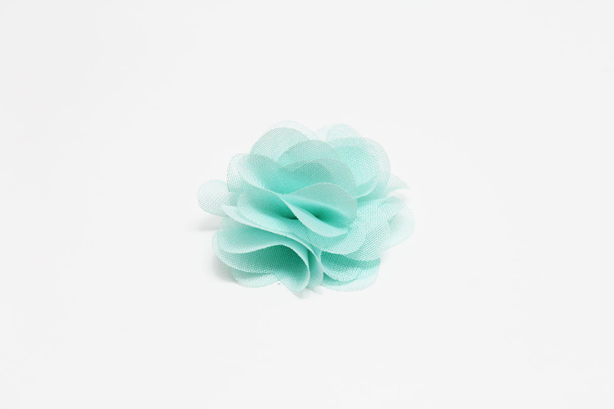 Flor tul quita y pon elástico correa - Imagen 9