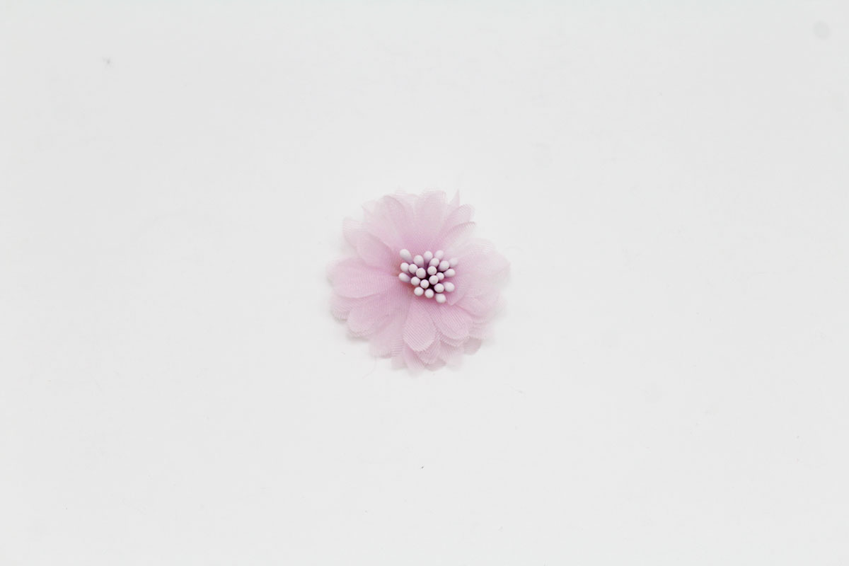 Flor tul quita y pon elástico correa - Imagen 5