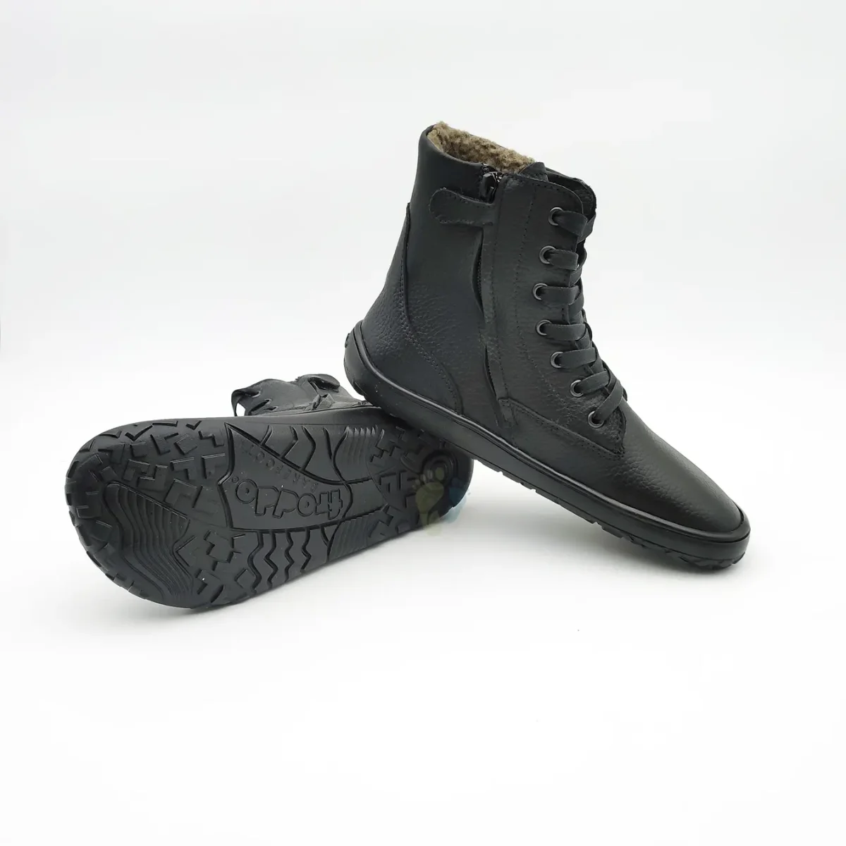Froddo Barefoot Botas Laces Tex Negro - Imagen 7