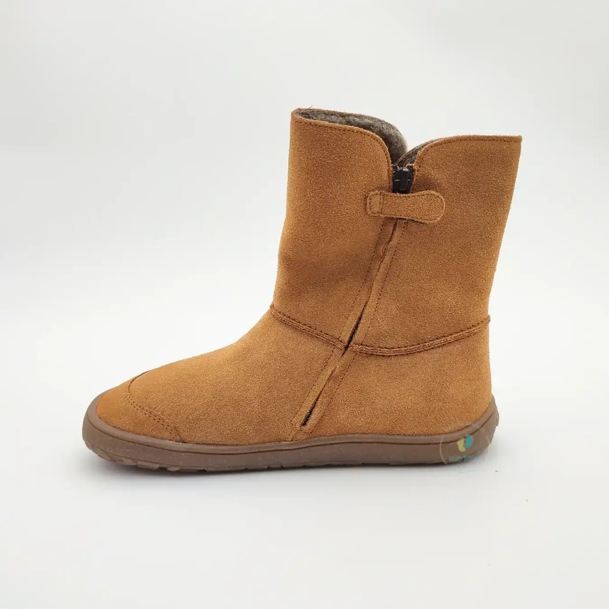 Froddo Barefoot Botas Tex Suede Cognac - Imagen 4