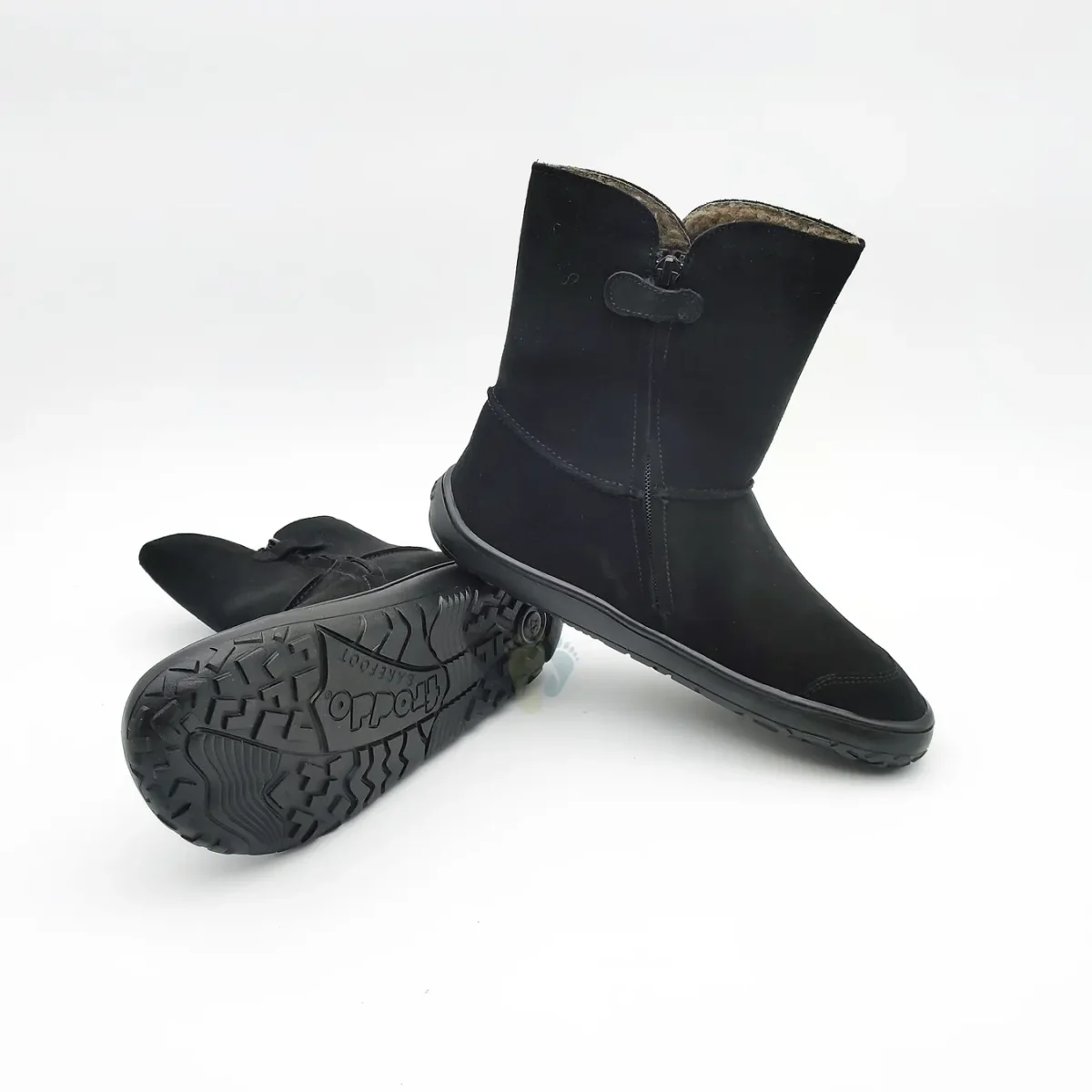 Froddo Barefoot Botas Tex Suede Negro - Imagen 5