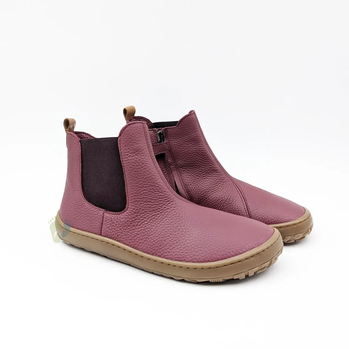 Froddo Barefoot Botines Chelsea Burdeos - Imagen 5