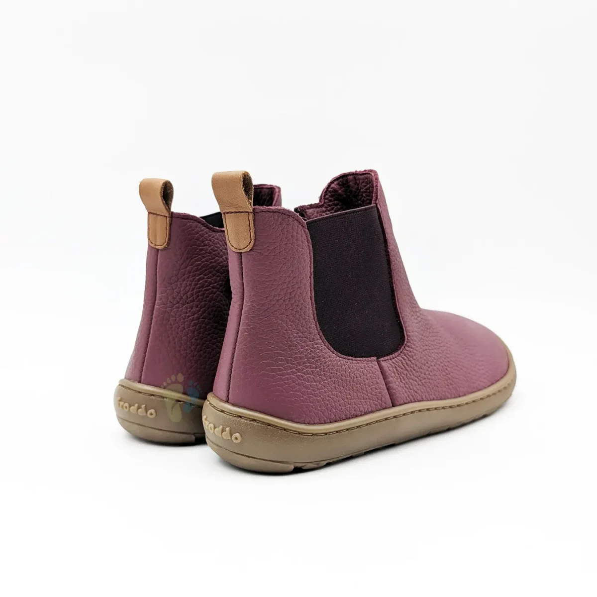 Froddo Barefoot Botines Chelsea Burdeos - Imagen 6