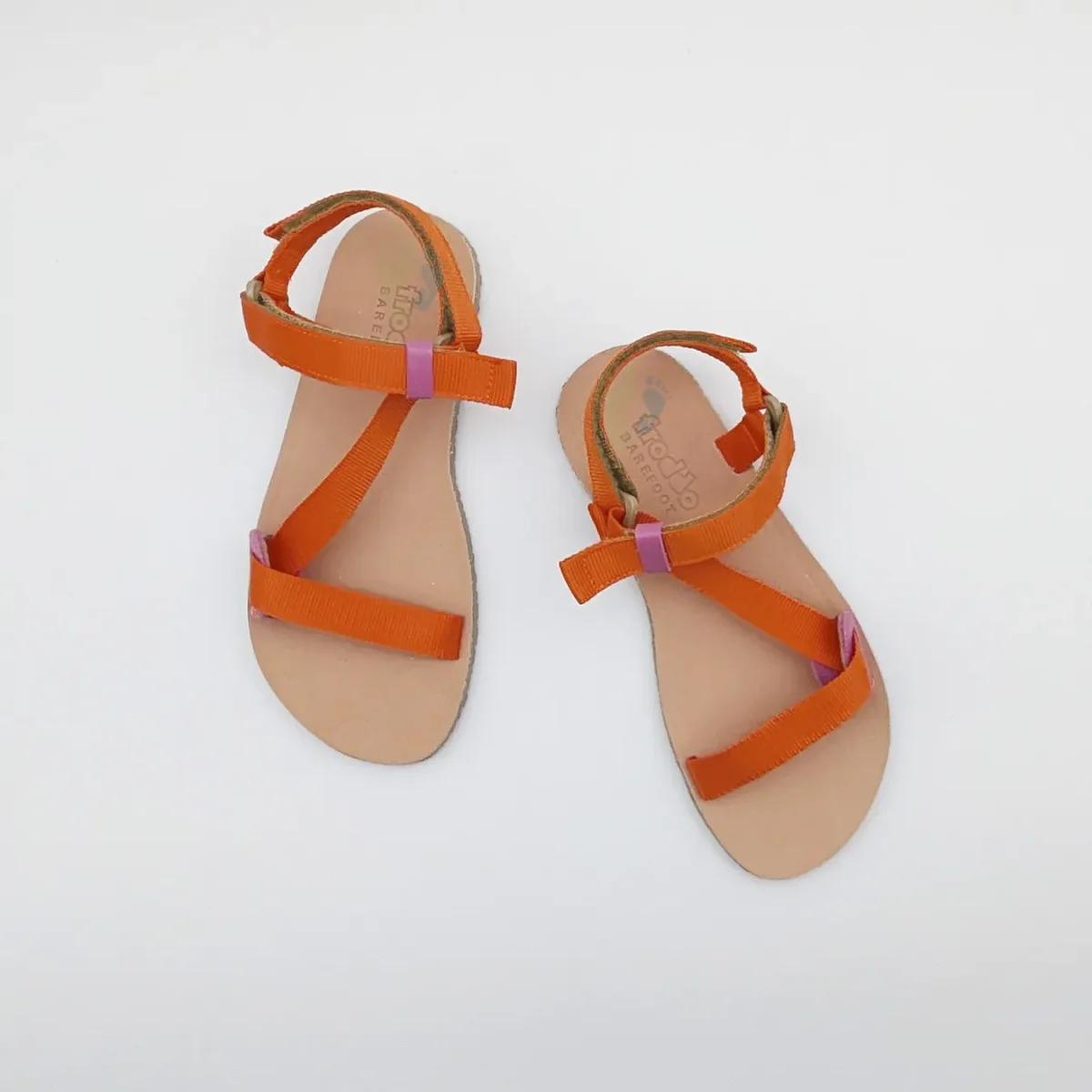Froddo Barefoot Sandalias Straps Naranja - Imagen 6