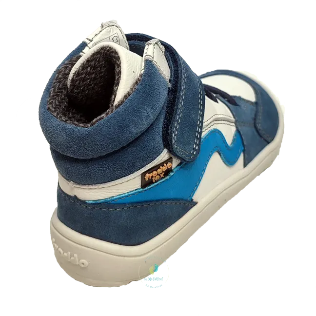 Froddo Barefoot Zapatillas Blanco Denim - Imagen 3