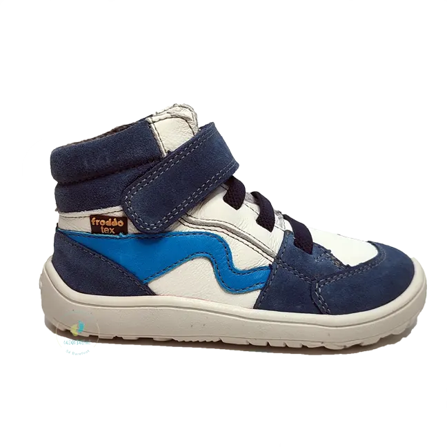 Froddo Barefoot Zapatillas Blanco Denim - Imagen 4