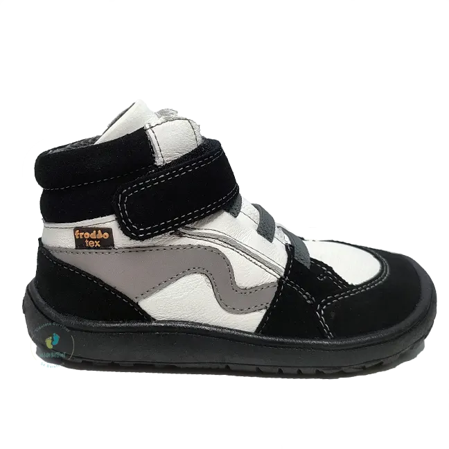 Froddo Barefoot Zapatillas Blanco Negro - Imagen 3