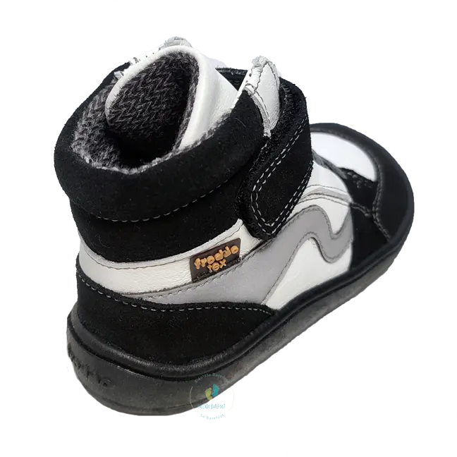 Froddo Barefoot Zapatillas Blanco Negro - Imagen 4