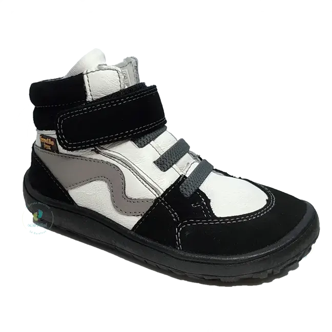 Froddo Barefoot Zapatillas Blanco Negro - Imagen 2