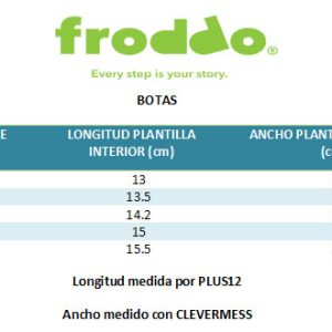 Froddo Botas Prewalkers Iris