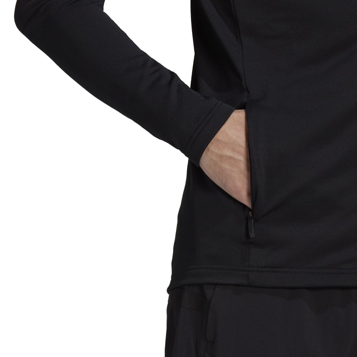 CHAQUETA MT FULL ZIP FLEECE COLOR BLACK - Imagen 6