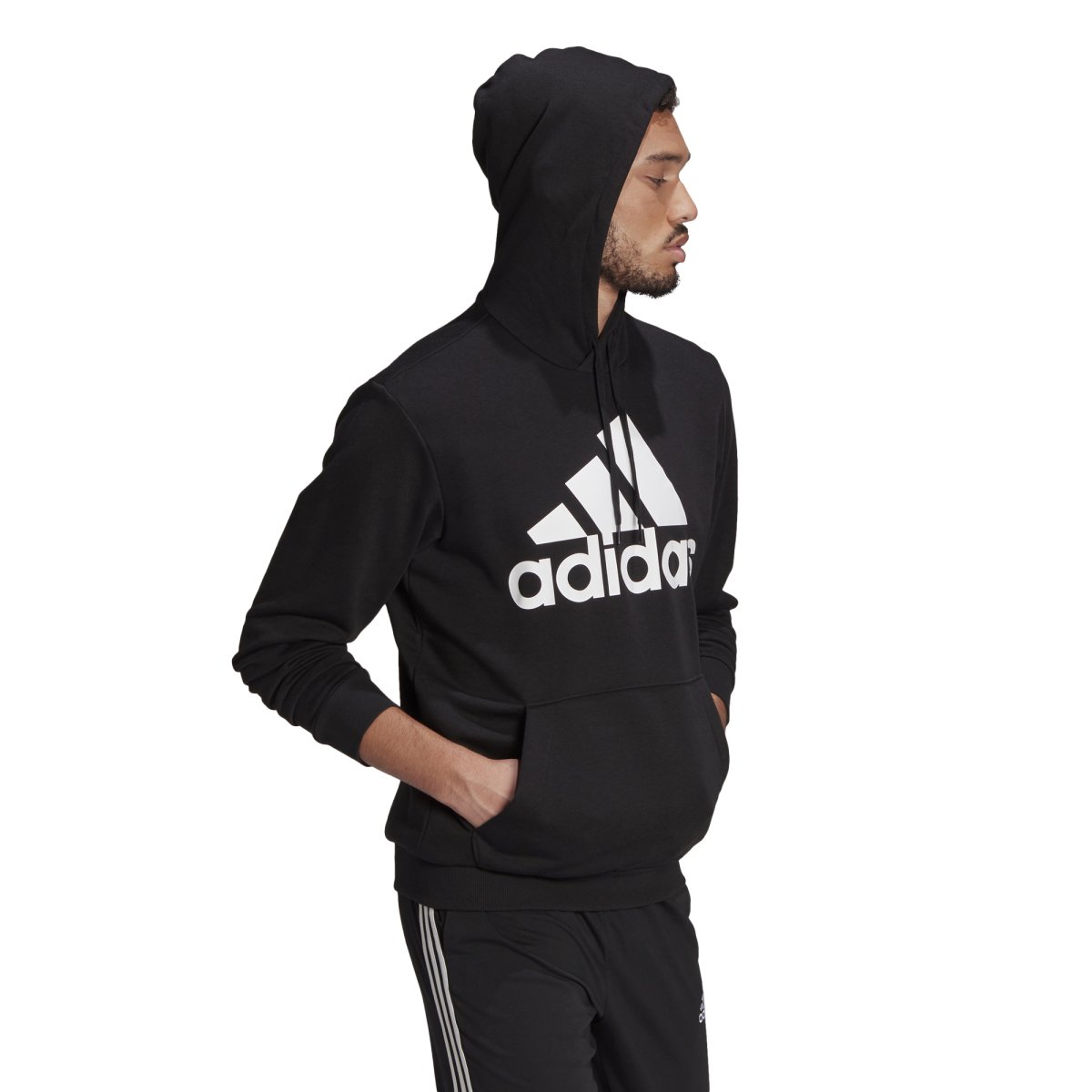 SUDADERA M BL FT HD COLOR BLACK/WHITE - Imagen 6
