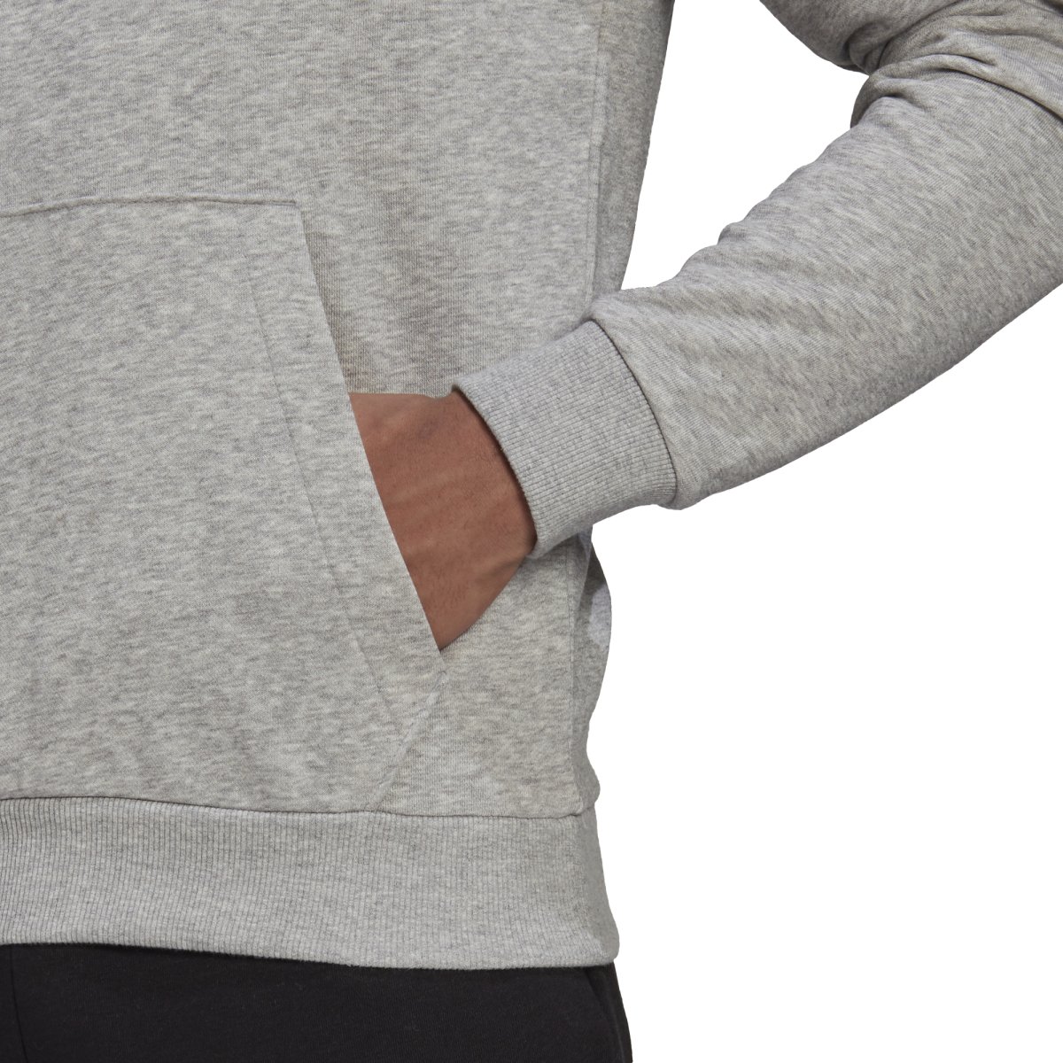 SUDADERA M BL FT HD COLOR MEDIUM GREY HEATHER/BLACK - Imagen 7