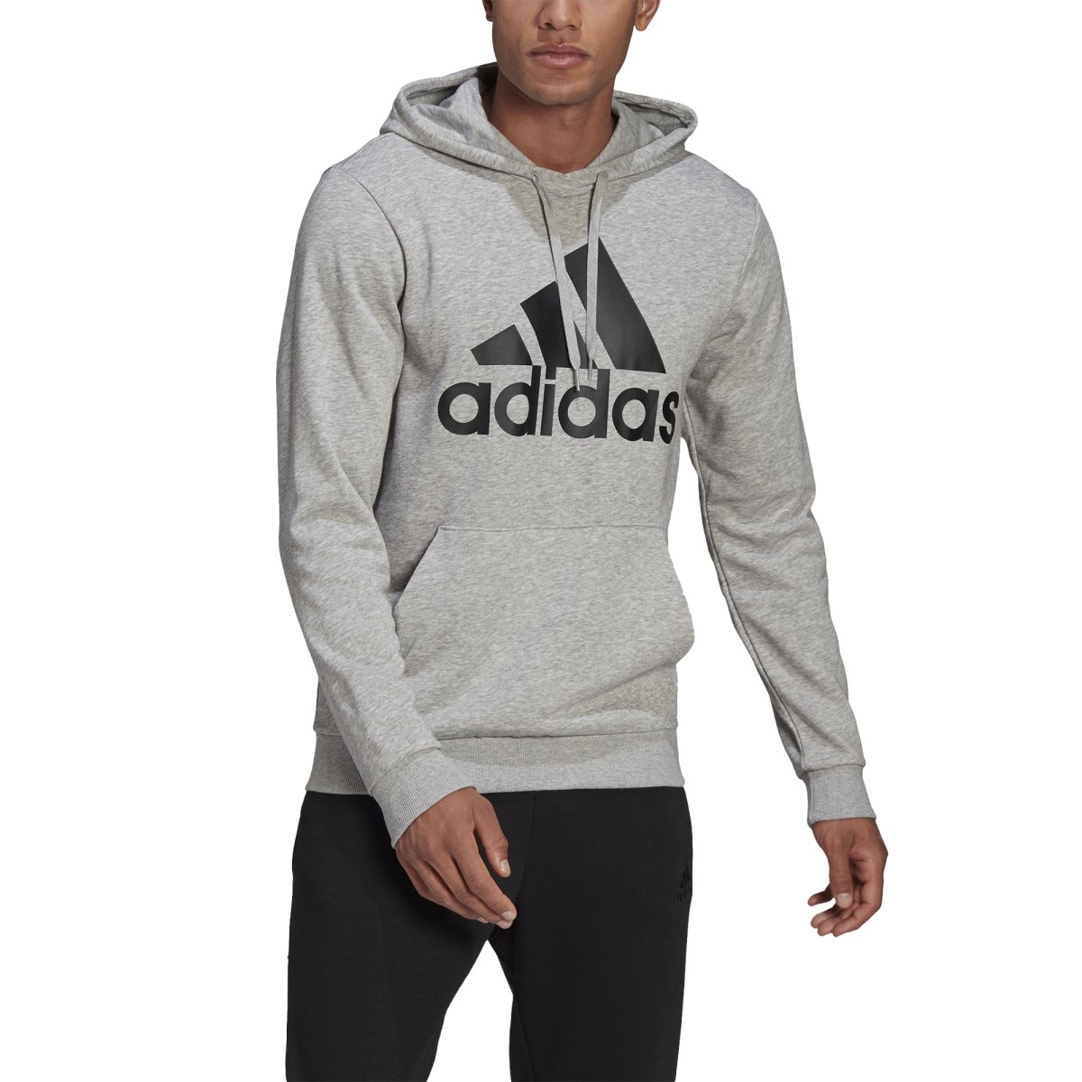 SUDADERA M BL FT HD COLOR MEDIUM GREY HEATHER/BLACK - Imagen 5