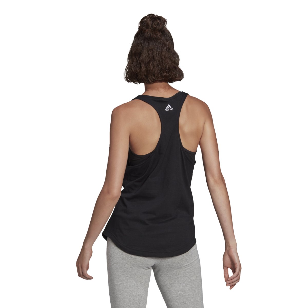 CAMISETA DE TIRANTES W LIN COLOR BLACK/WHITE - Imagen 3