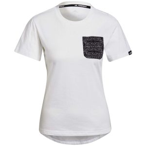 CAMISETA W TX POCKET Color: Blanco