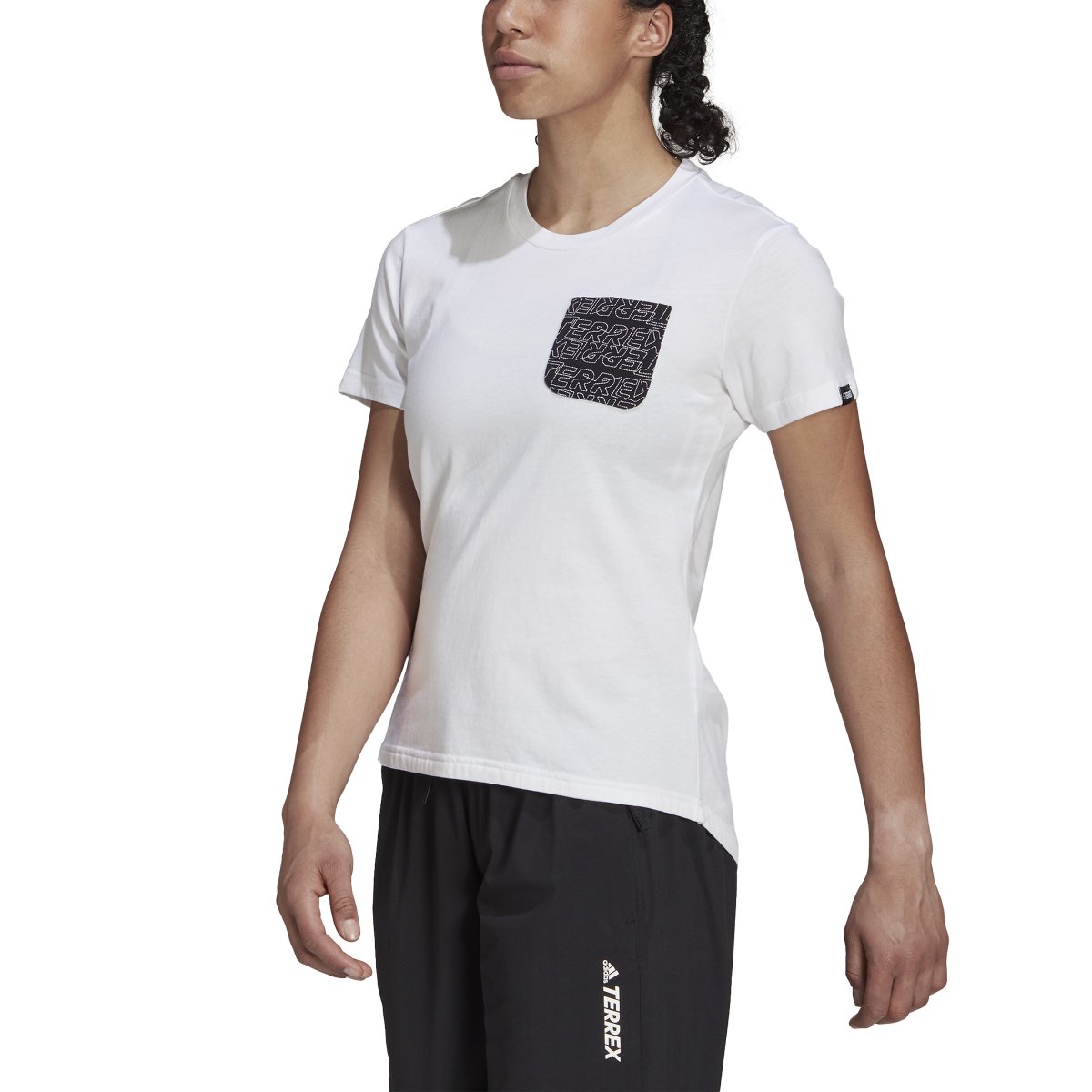 CAMISETA W TX POCKET Color: Blanco - Imagen 5