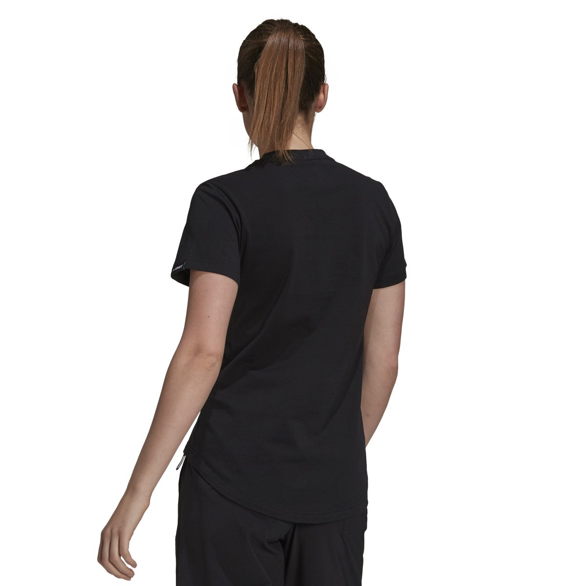 CAMISETA W TX POCKET Color: Negro - Imagen 3