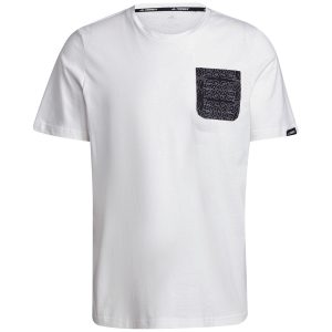 CAMISETA TX POCKET COLOR BLANCO/NEGRO