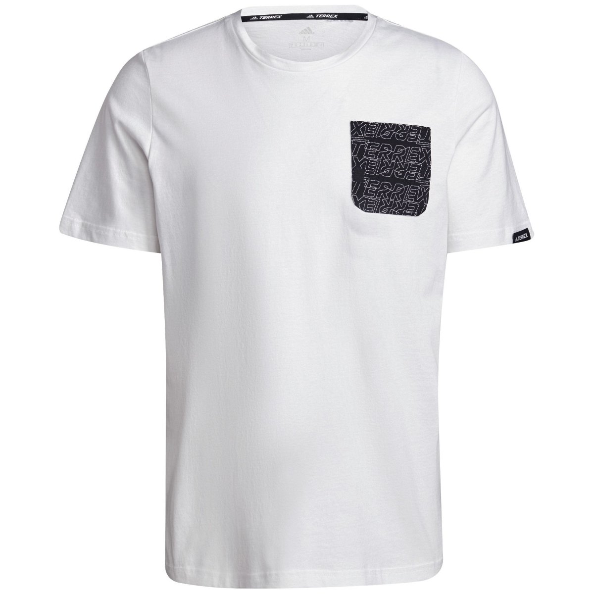 CAMISETA TX POCKET COLOR BLANCO/NEGRO - Imagen 2