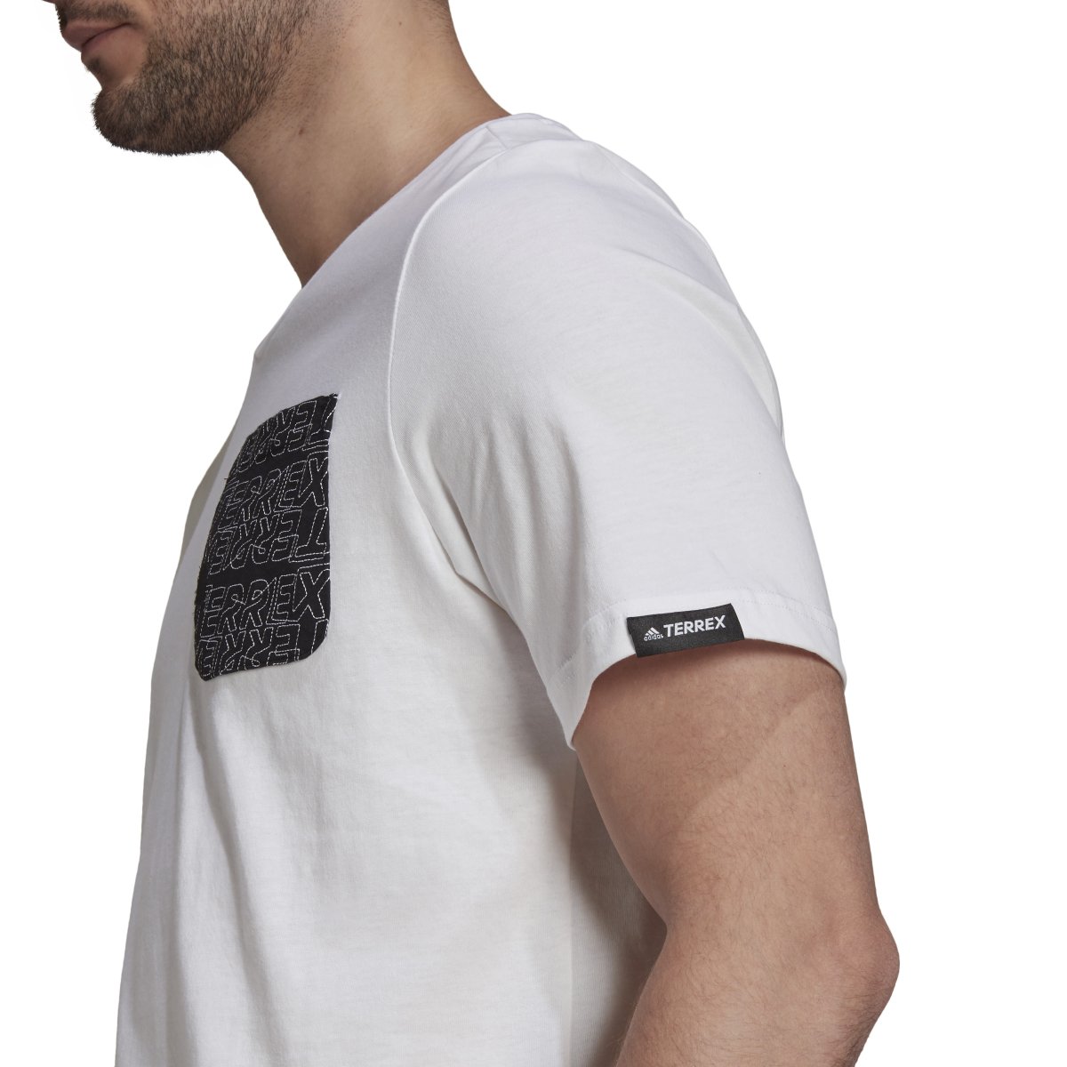 CAMISETA TX POCKET COLOR BLANCO/NEGRO - Imagen 6