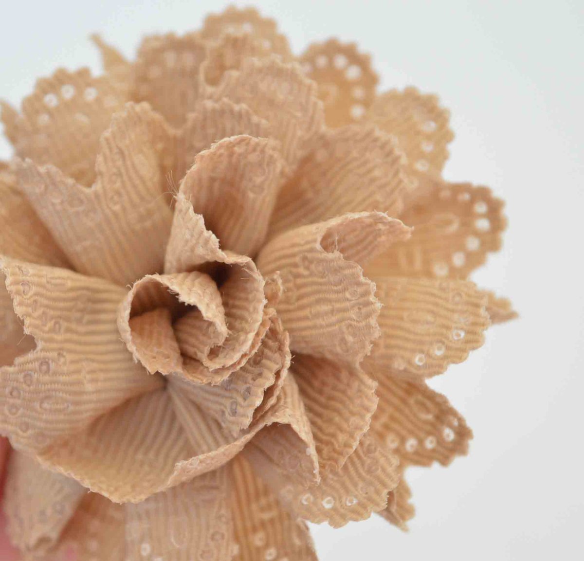 Goma de pelo flor mediana - Imagen 3