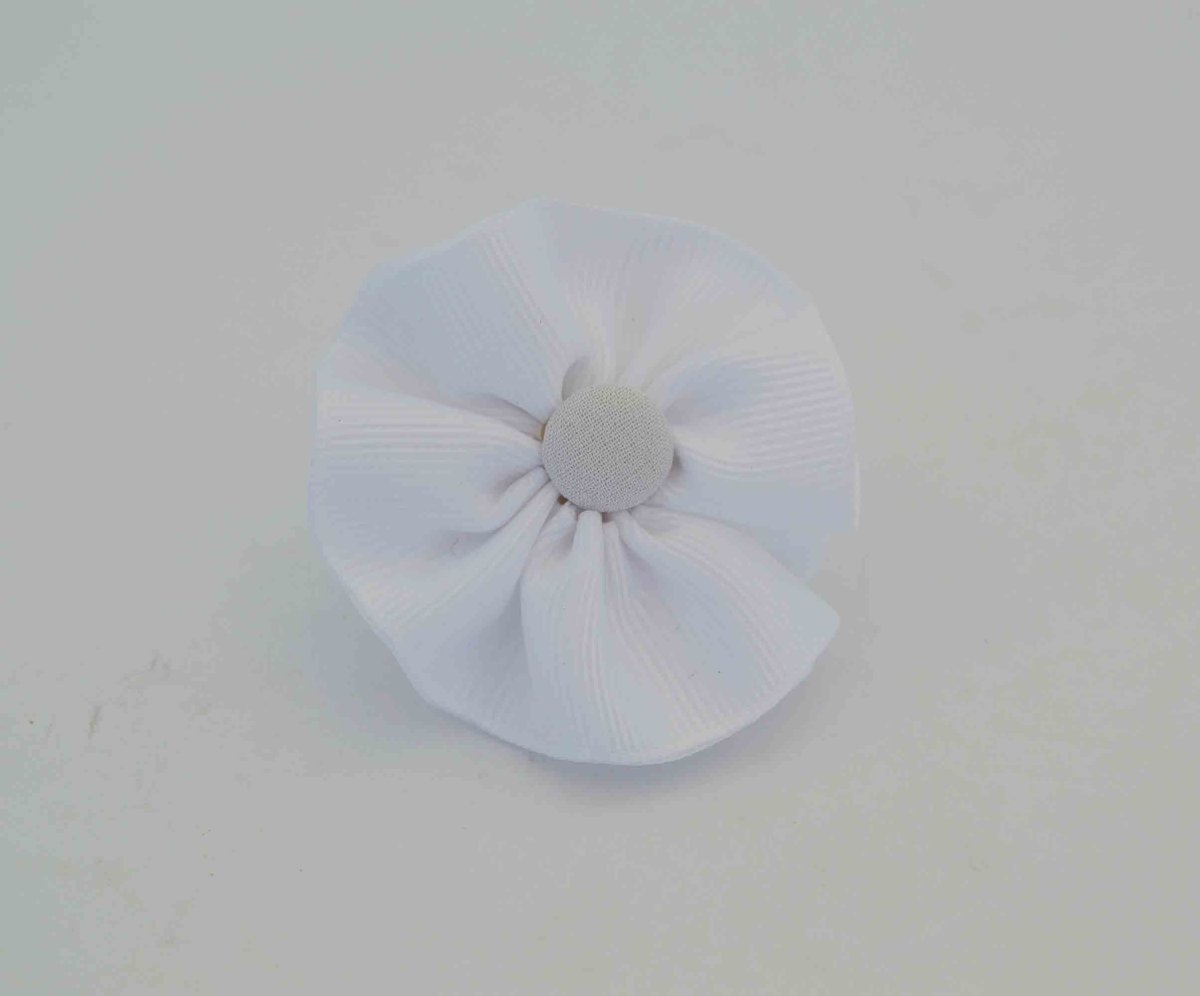 Goma de pelo flor mediana - Imagen 6