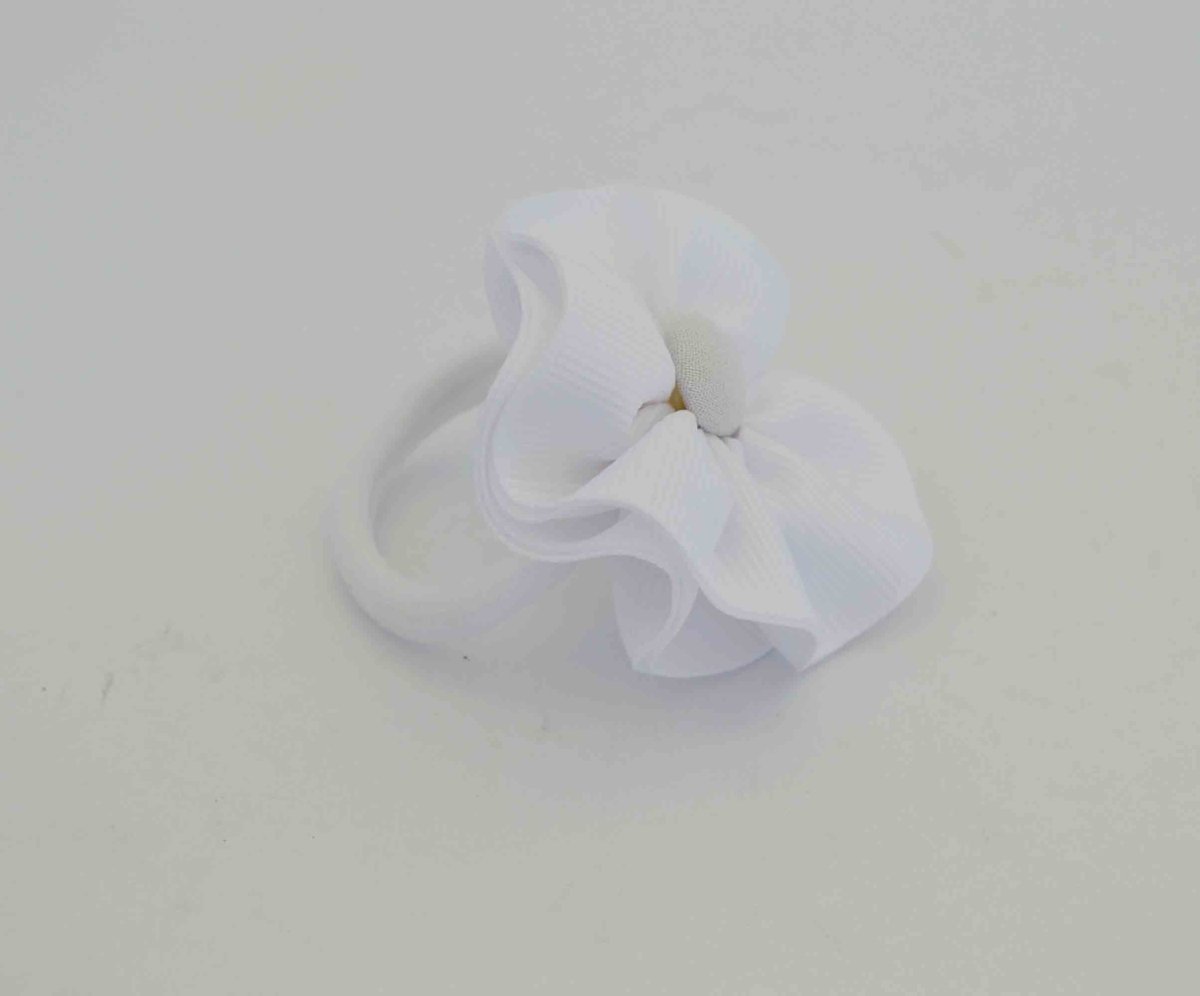 Goma de pelo flor mediana - Imagen 7