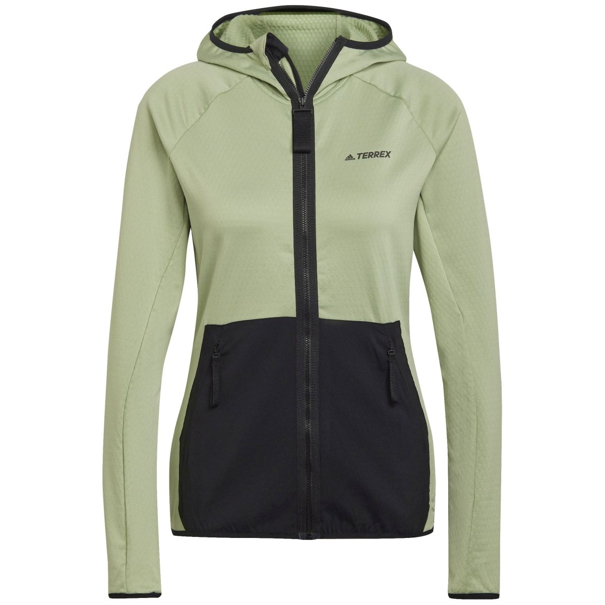 CHAQUETA CON CAPUCHA W TX FLOOCE LT HJ COLOR MAGIC LIME/BLACK