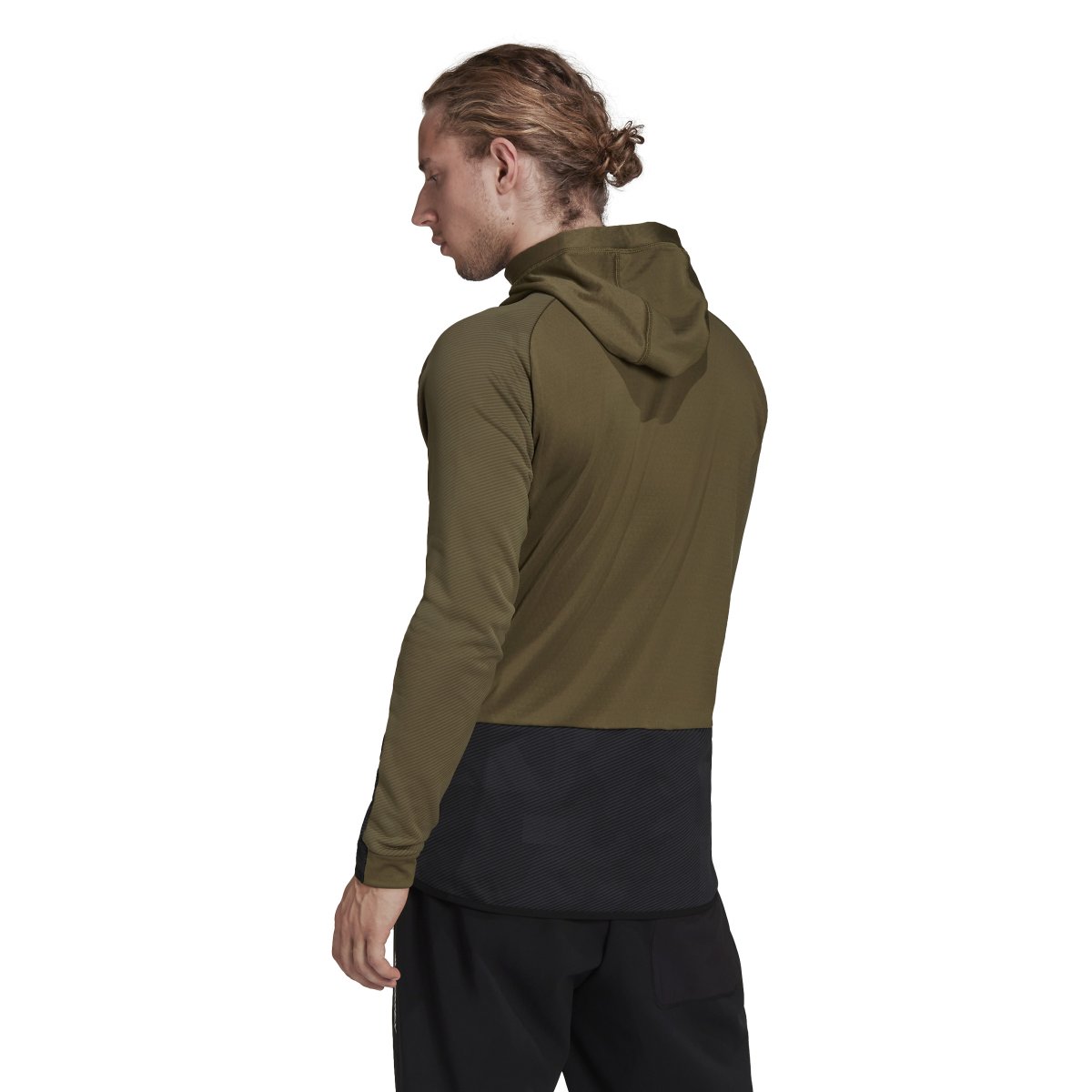 CHAQUETA CON CAPUCHA M TX FLOOCE COLOR OLIFOC - Imagen 4