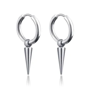 Aretes de aro de acero inoxidable