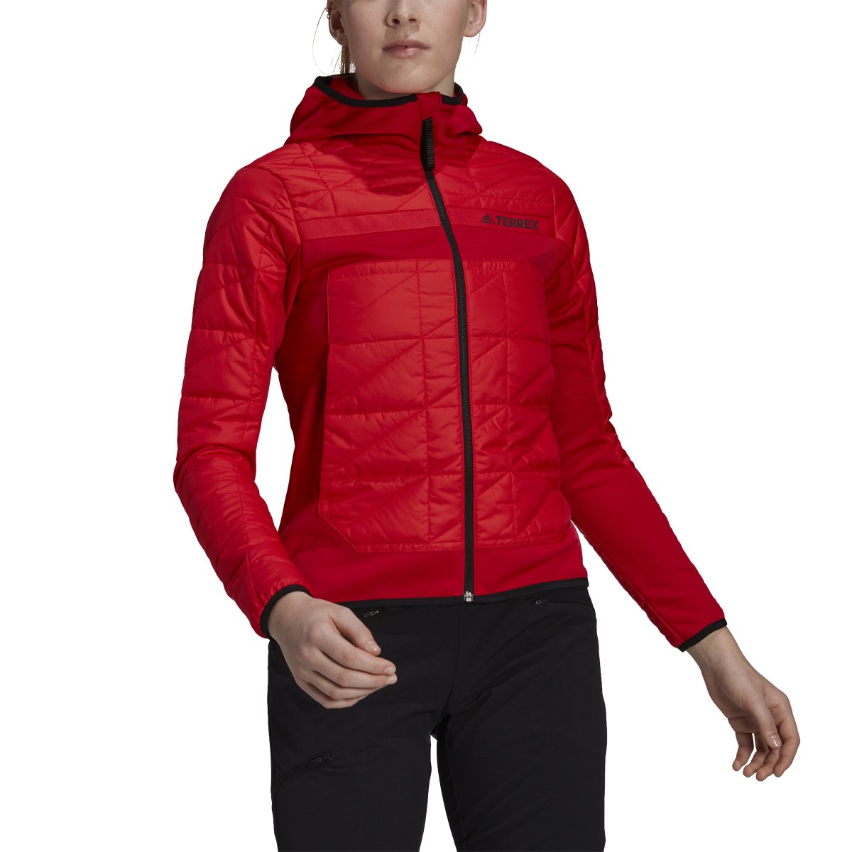 CHAQUETA W MT HYBR INSULATION COLOR VIVID RED - Imagen 3