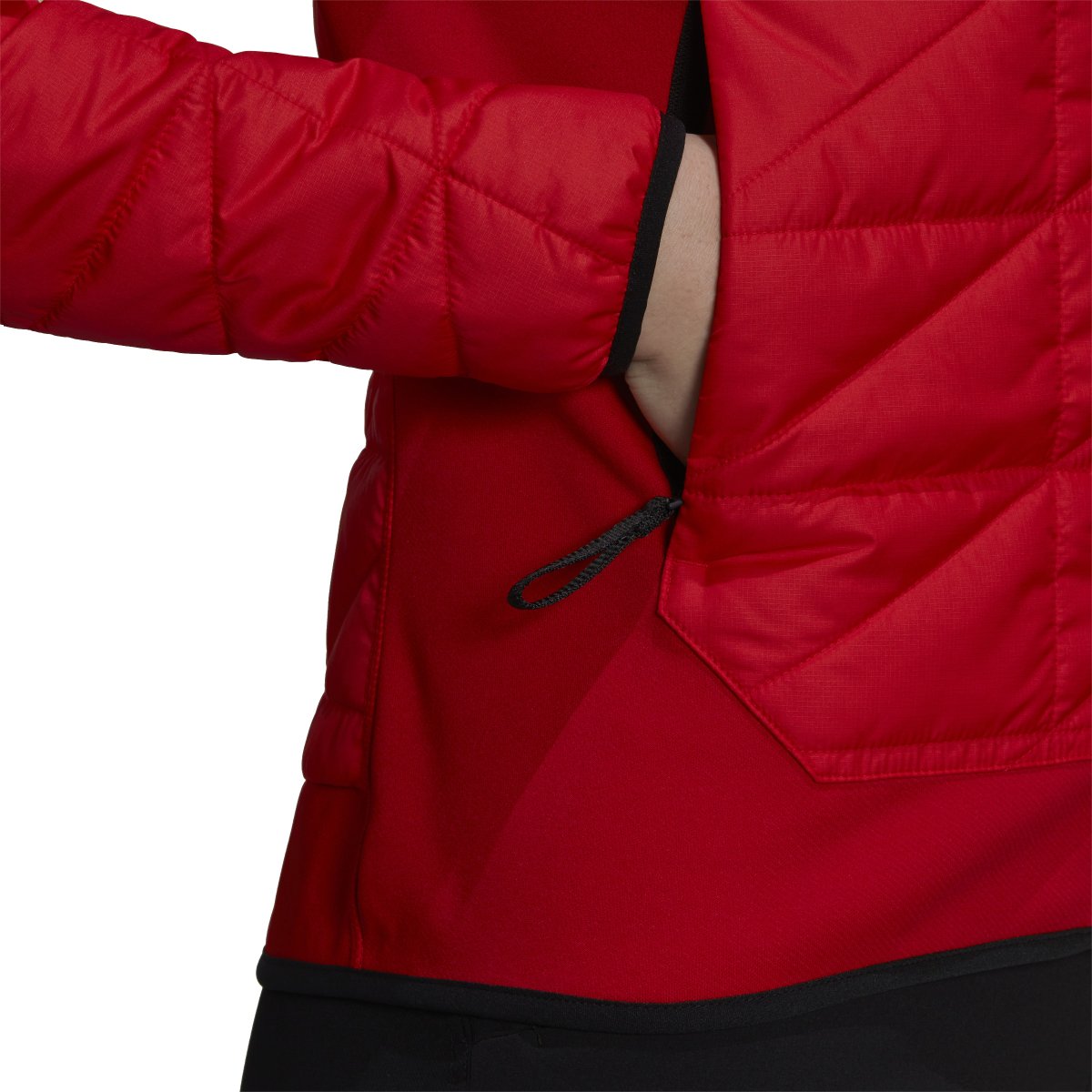 CHAQUETA W MT HYBR INSULATION COLOR VIVID RED - Imagen 6