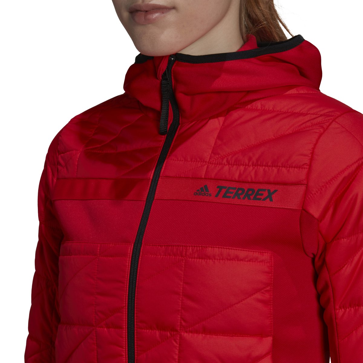 CHAQUETA W MT HYBR INSULATION COLOR VIVID RED - Imagen 5