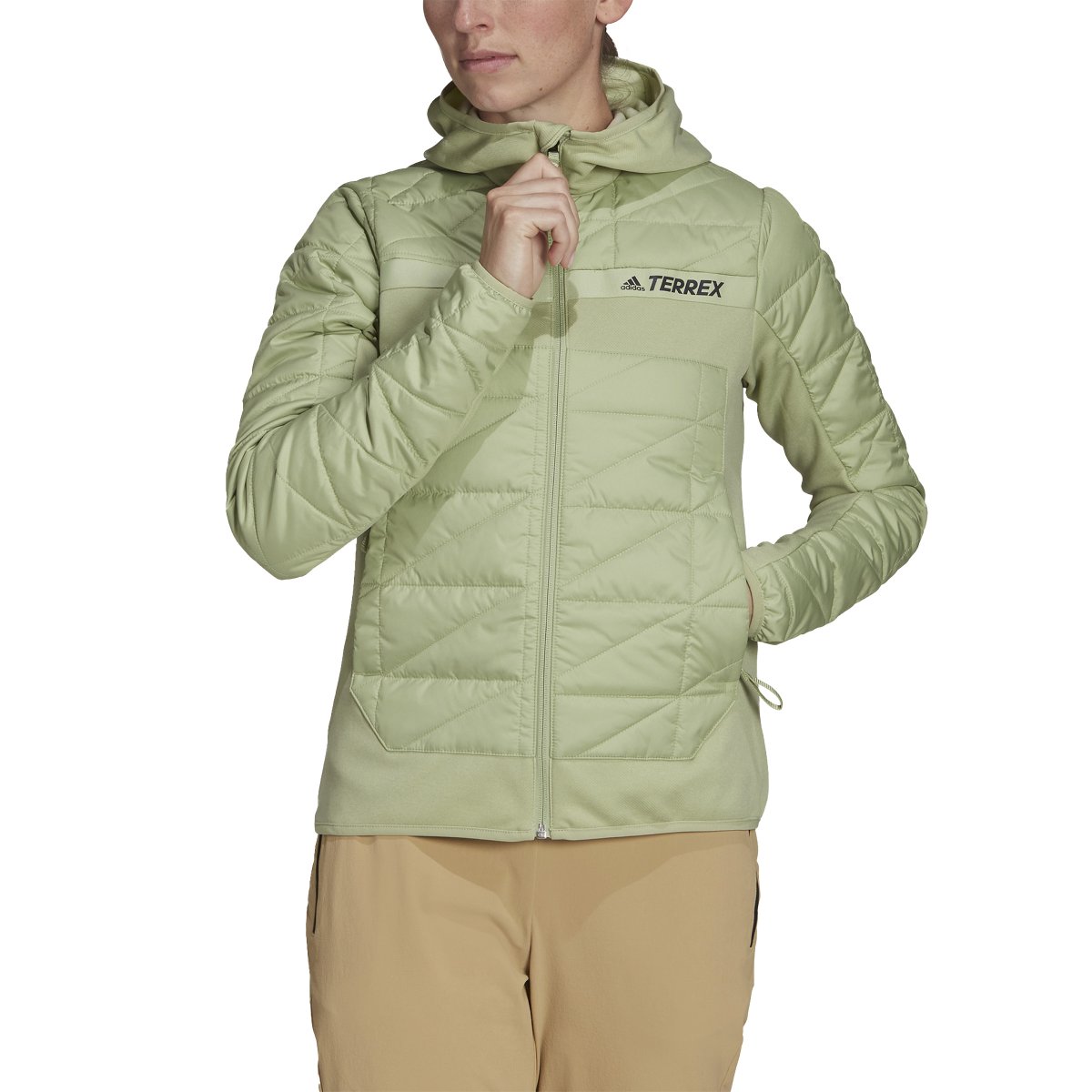 CHAQUETA W MT HYBR INSULATION COLOR MAGIC LIME - Imagen 3