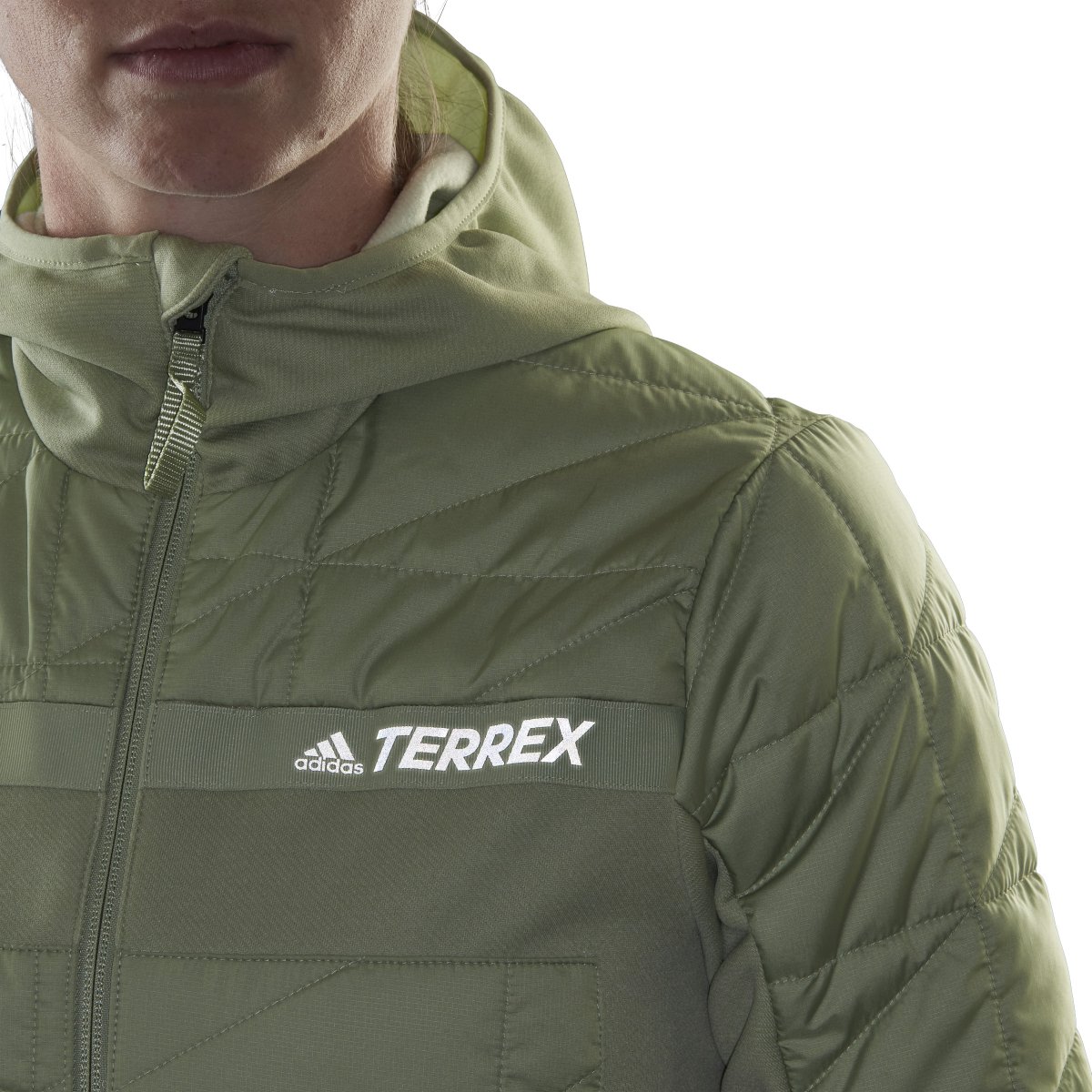 CHAQUETA W MT HYBR INSULATION COLOR MAGIC LIME - Imagen 5