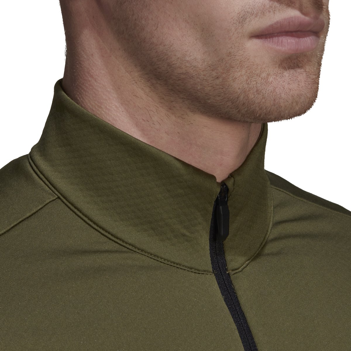 CHAQUETA ADIDAS MT FULL ZIP FLEECE COLOR FOCUS OLIVE - Imagen 5