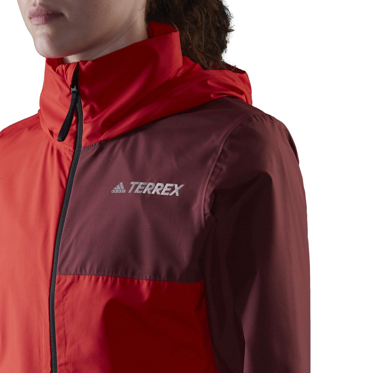CHAQUETA W MT RRACKET COLOR VIVID RED - Imagen 5
